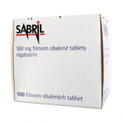 Сабрил (Вигабатрин) таблетки 500мг №100 (100 таблеток) в Первоуральске и области фото