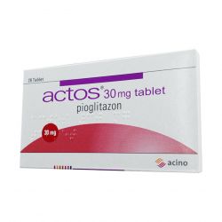 Актос (Пиоглитазон, аналог Амальвия) таблетки 30мг №28 в Первоуральске и области фото